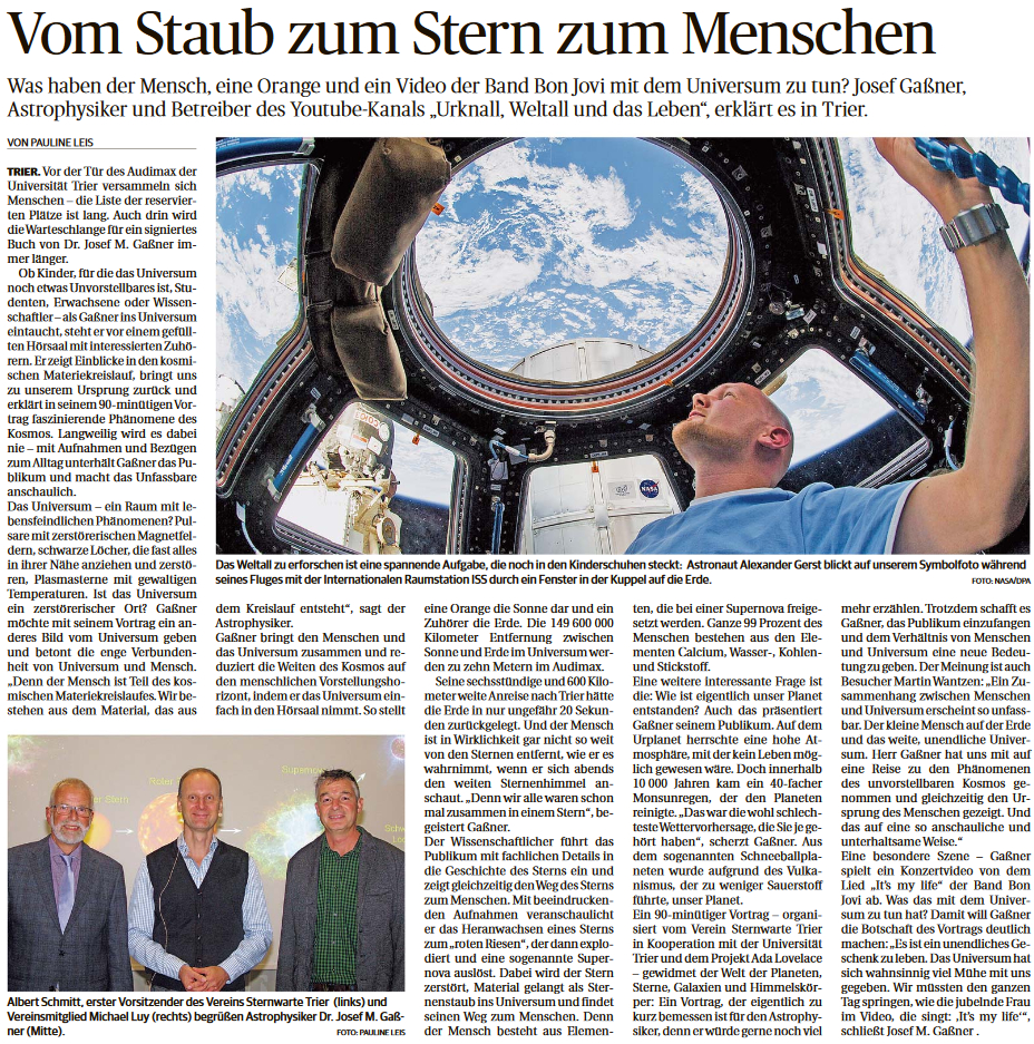 Nachlese Volksfreund